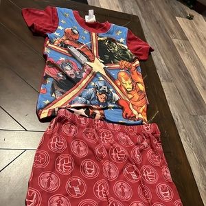 Marvel superhero pj set